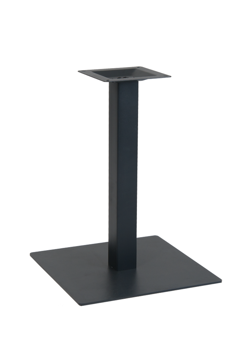 Indoor 20'' X 20'' Square Steel Table Base Restaurant Furniture, A1