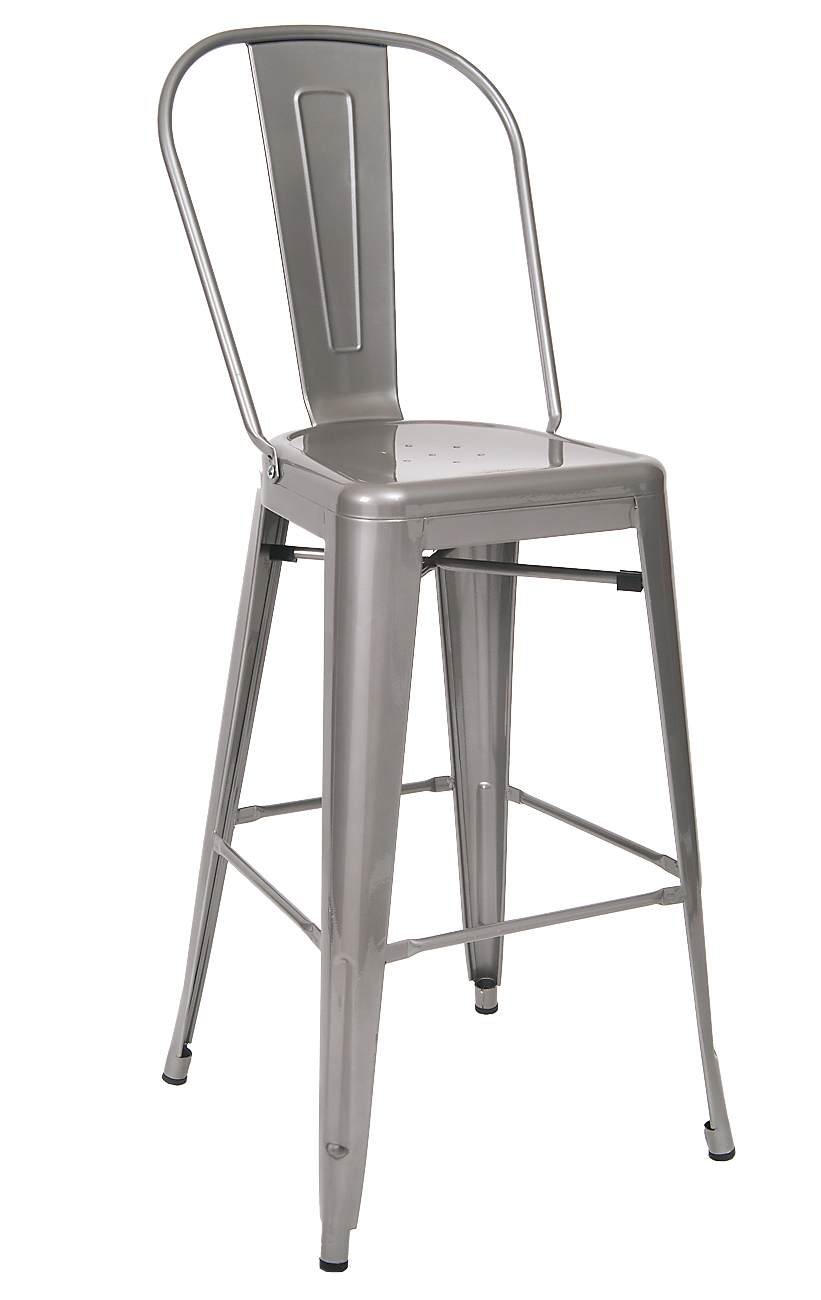 Grey Finish Tolix Metal barstool Restaurant Furniture, A1 Restaurant Furniture