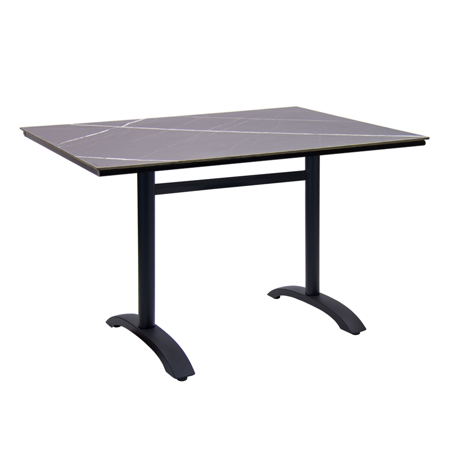 30 x 48 High Pressure Laminate Table Top with Aluminum Base