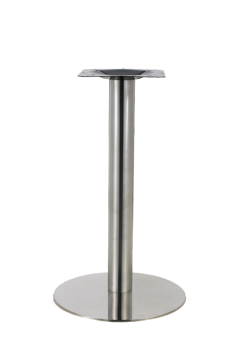 20'' Round Stainless Steel Round Table Bases Restaurant Furniture, A1