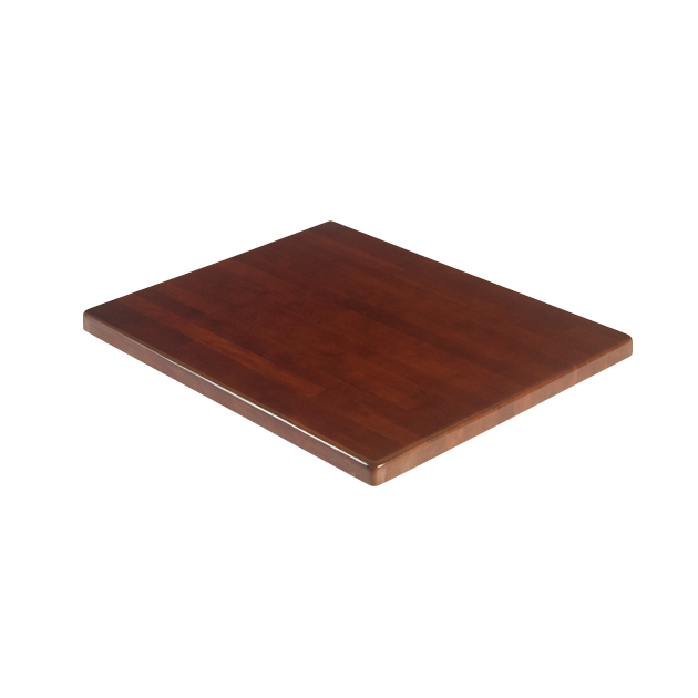 24''X30'' Solid Oak Wood Table Tops, Dark Mahogany (Oak Wood Table Tops