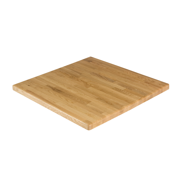 30''X30'' Solid Oak Wood Table Tops, Natural Restaurant Furniture, A1