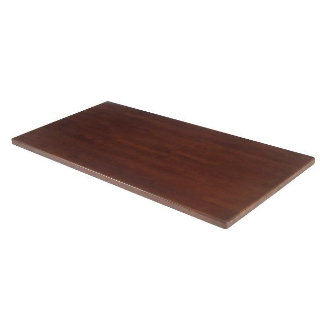 30''X72'' Solid Oak Wood Table Tops, Dark Mahogany (Wooden Restaurant Table Tops) Restaurant