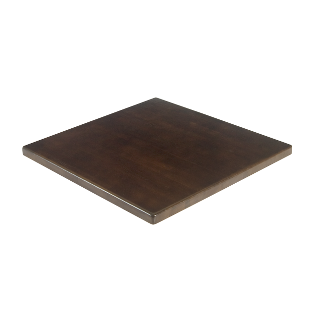 36''X36'' Solid Oak Wood Table Tops, Walnut Restaurant Furniture, A1