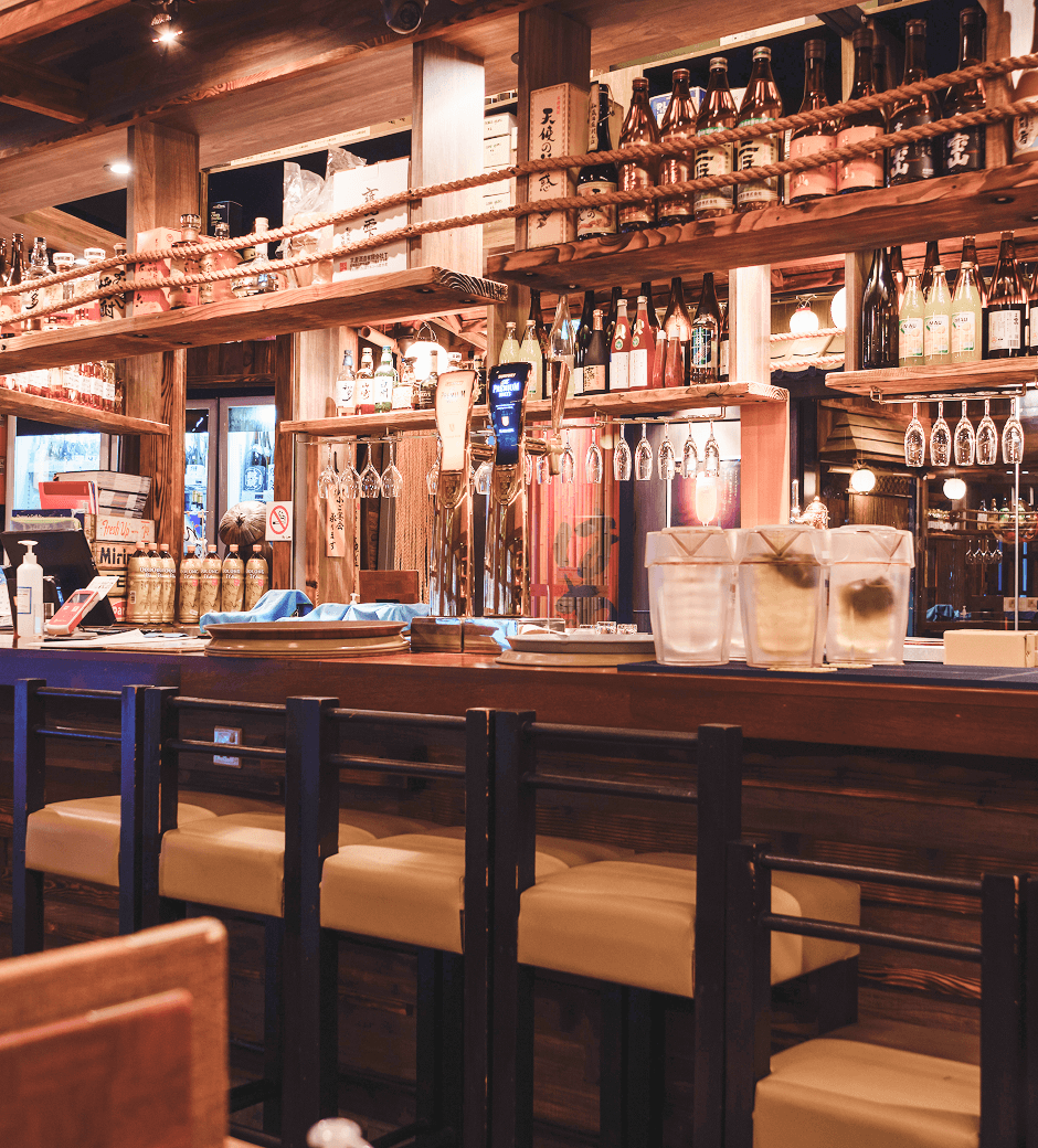 Industrial restaurant seating