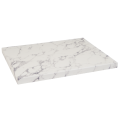 24''X24'' Indoor White Artificial Granite Table Tops
