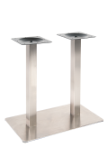 Heavy Duty Double Stainless Steel Table Bases