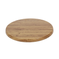 27.5'' Round Molded Compression Table Top, Aged Pine