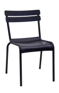 Black Metal Outdoor Chair