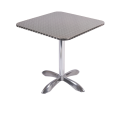 Aluminum Patio Table w/ Size 27.50’’X27.50’’