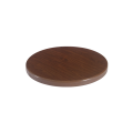 24'' Round Resin Table Top, Walnut