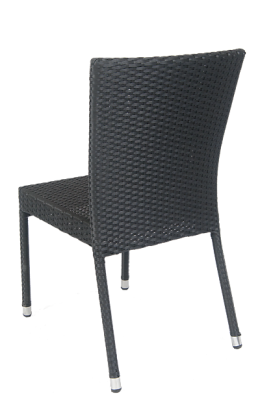 chair without wicker arm aluminum restaurant chairs furniture