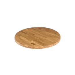 24 Round Solid Oak Wooden Table Top, Solid Wood Table Top Round